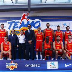 Jorge Garbajosa presentó a la Selección que irá al Eurobasket