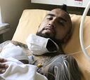 Arturo Vidal celebra el nacimiento de su tercer hijo