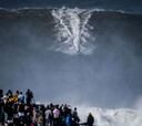 Nazaré: así rompieron las olas gigantes más grandes de la temporada
