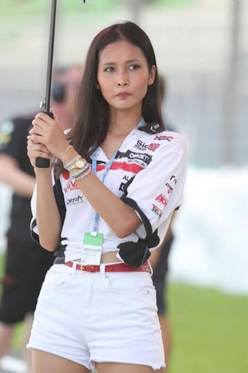 Las chicas más guapas del padock de Malasia