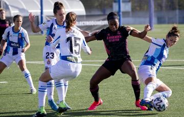 El Espanyol femenino no tuvo opciones ante el Real Madrid.