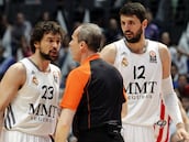 Niko Mirotic adelanta a Sergio Llull