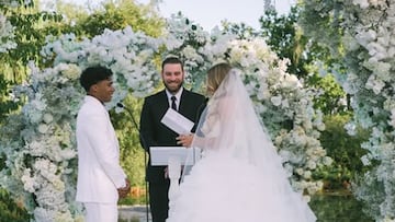 Endrick y Gabriely celebran su fiesta de boda tras casarse en septiembre