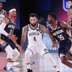 Los Pelicans se imponen a los Nets y Miami a los Kings