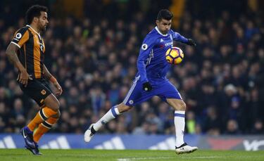 Zola: "Morata is not at the same level as Diego Costa"