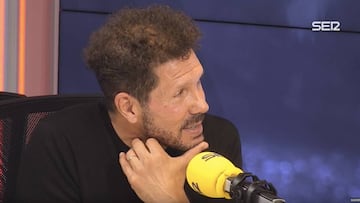 Diego Simeone habló de Radamel Falcao y su paso por el Atlético de Madrid