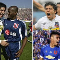 Figuras que sólo jugaron un Superclásico del futbol chileno
