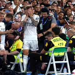 Kroos se marchó entre lágrimas