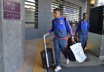 La Selección Colombia llegó a Seúl para el encuentro ante Corea del Sur.