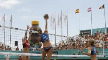 <b>CERROJAZO. </b>Canarias ha sido en los últimos años unas de las paradas del Circuito Mundial de voley playa. Este año no ha sido posible asumir las posibles sanciones.