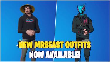 The world's most subscribed YouTuber hits Fortnite: these are MrBeast's outfits