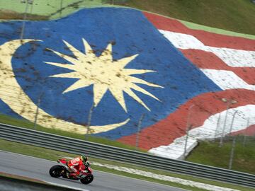 Andrea Iannone consiguió en 2015 el récord de velocidad en el circuito de Sepang, poniendo la Ducati a 339'6 km/h.