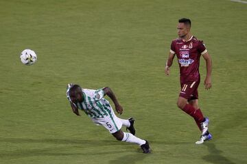 Atlético Nacional se impuso en su casa con una anotación de Andrés Andrade y cortó una racha de derrotas ante el Deportes Tolima en la Liga BetPlay. 