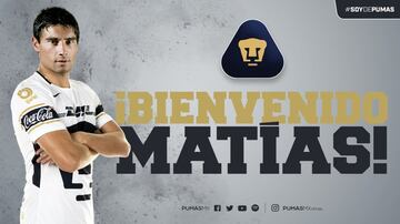 Llega a Pumas procedente de Atlas.