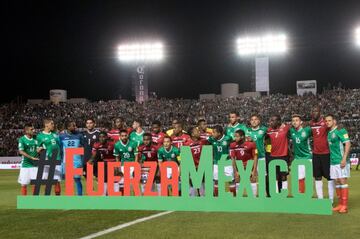 El homenaje que rindió la Selección a las víctimas del sismo