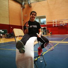 Carolina Marín ya trabaja para su regreso