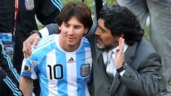 Maradona says he will fight for Messi who has been left alone