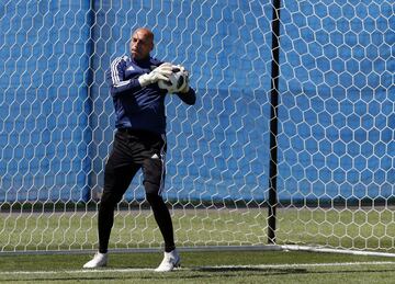 Argentina entrena antes de su debut en el Mundial