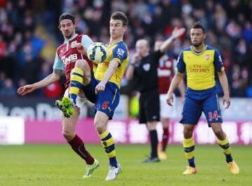 Arsenal se impuso sobre el Burnley por la cuenta mínima. 
