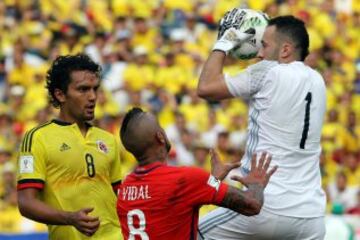 Colombia vs Chile en Barranquilla.