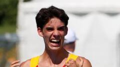 Álvaro Martín gana el bronce en los 10.000 metros marcha
