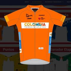 Estas son las camisetas que entregará el Tour Colombia