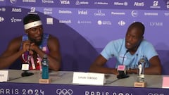 Rajada espectacular del campeón de 200 metros: el americano a su lado se quedó a cuadros