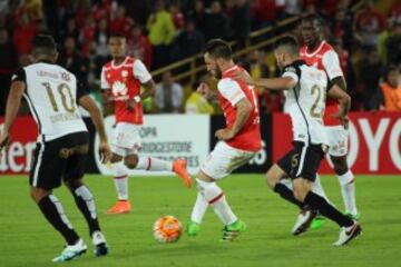 Lo mejor de Jonathan Gómez en el empate entre Santa Fe y Corinthians.