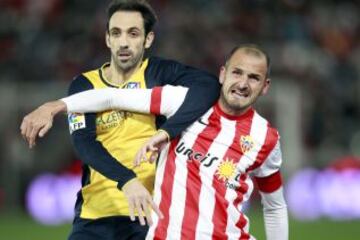 Las imágenes del Almería-Atlético