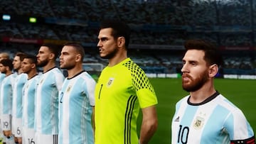 La genial simulación en PES 2018 del último Argentina-Brasil