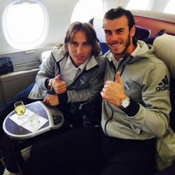 Modric y Bale.