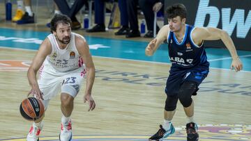 22/12/20 PARTIDO BALONCESTO BASKET
EUROLEAGUE EUROLIGA REGULAR SEASON ROUND 16
REAL MADRID - ALBA BERLIN
SERGIO LLULL JONAS MATTISSECK