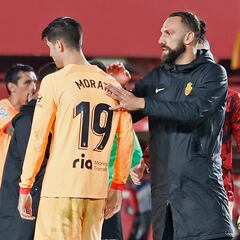 Las imágenes de la derrota del Atlético en Mallorca