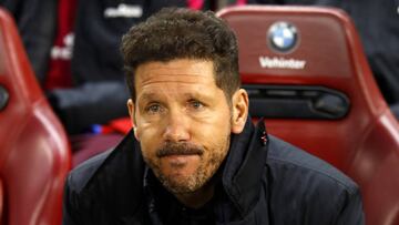 Simeone: "Estábamos bien hasta la situación del penalti..."