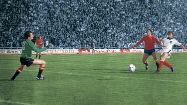 MUNDIAL 1978 ESPAÑA AUSTRIA GOL DE KRANKL
FOTO COLOREADA
PUBLICADA 28/05/02 NA MA14 3COL
