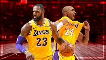 Los récords de Kobe Bryant que podría romper LeBron James