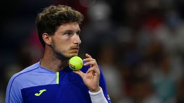 Pablo Carreño, durante su participación en el torneo de Acapulco.