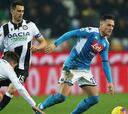 El Nápoles empata en Udine y sigue en su momento nefasto