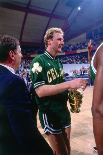 Larry Bird, MVP de la final.