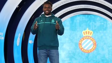 Landry Dimata, nuevo fichaje del Espanyol.