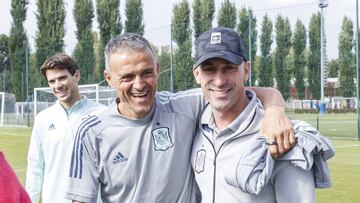 09/10/21 ENTRENAMIENTO DE LA SELECCION ESPAÑOLA ESPAÑA NATIONS LEAGUE
LUIS RUBIALES LUIS ENRIQUE