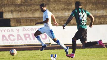 Imagen de un partido del Olivenza.