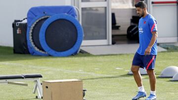 Luis Suárez, en Majadahonda.