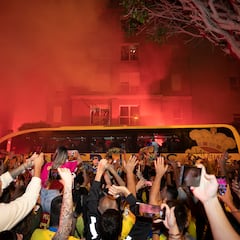 La afición de Las Palmas responde