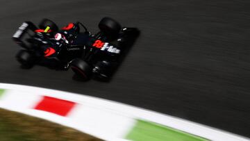 Jenson Button durante el GP Italia 2016.
