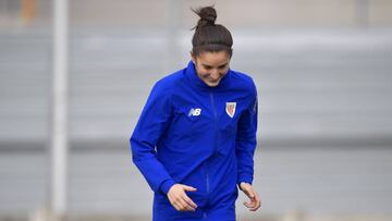 Nekane Díez, jugadora del Athletic.