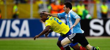 Guagua y Messi en Eliminatorias a Brasil 2014