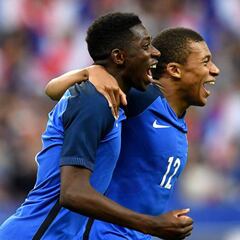 Francia con bajo promedio de edad y más de 6.719 partidos