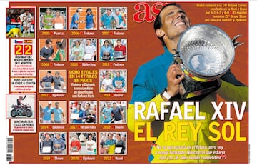 Las portadas de AS de junio