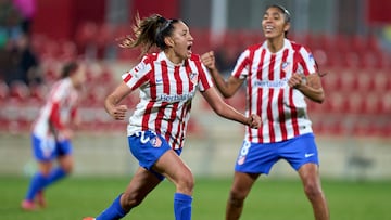 Fiamma celebra el 2-2 del Atlético al Bayern.